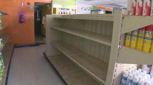 venezuela-shop-empty