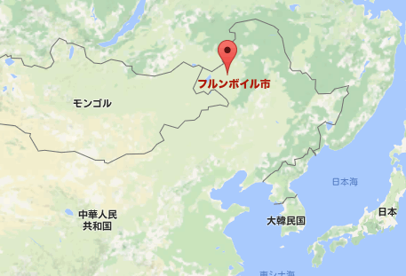 Hulunbeir-map